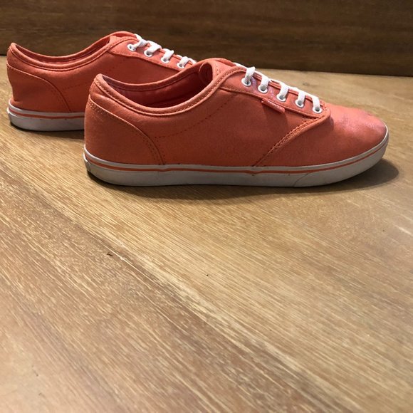Vans Coral Shimmer SIZE 9, EXCELLENT CONDITION - Picture 3 of 8